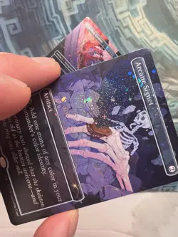 MTG Galaxy Foil Arcane Signet & Lightning Greaves Both NM Unplayed SLD Wormhole - Image 5