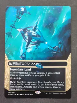 Inventors' Fair (0021) (Borderless) Regular MTG - Image 1