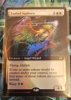 MTG - Exalted Sunborn - Edge of Eternities - Borderless - Foil - MTG - Image 1
