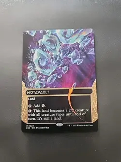 Mutavault (0028) (Borderless) Edge of Eternities: Stellar Sights Regular mtg eoe - Image 1