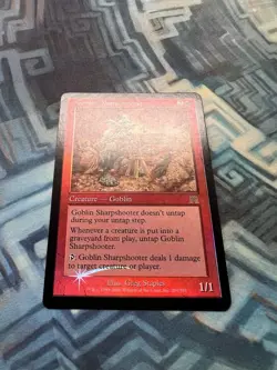 MTG Foil Goblin Sharpshooter EX/LP+ Onslaught - Image 2