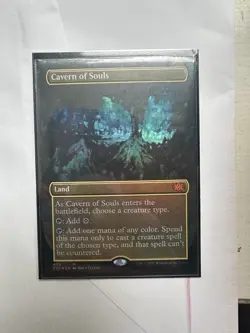 MTG English Cavern of Souls (Borderless) NM Foil Double Masters 2022 - Image 1