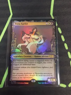MTG Magic The Gathering Teysa Karlov Foil MUL Rare Showcase Orzhov Commander - Image 1