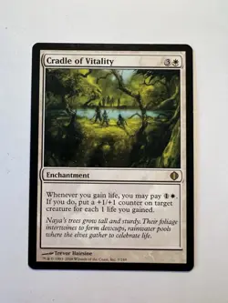 Cradle of Vitality - MTG Shards of Alara - NM - Image 1