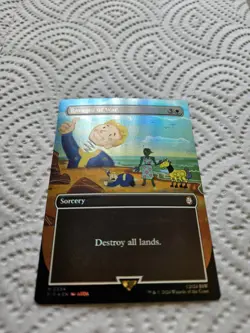 Ravages of War Borderless Foil MTG Fallout PIP 354 NM Unplayed - Image 2