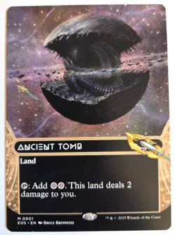 Ancient Tomb Borderless MTG Edge of Eternities Stellar Sights NM - Image 1