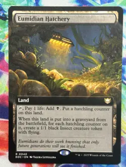Eumidian Hatchery (Extended Art) Commander: Edge of Eternities Regular MTG EOC - Image 1