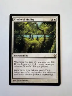 Cradle of Vitality - MTG Commander 2013 - NM - Image 1