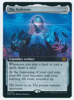 The Endstone Extended Art Foil 0353 EOE NM/MT [Edge of Eternities:MTG] - Image 1