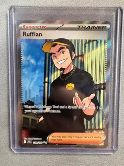 Ruffian 181/159 Full Art Ultra Rare Trainer Pokemon TCG: Journey Together MINT - Image 1