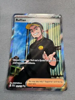 Ruffian 181/159 Full Art Ultra Rare Trainer Pokemon TCG: Journey Together MINT - Image 3