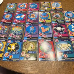 PokeTrivia Mewtwo Strikes Back Lot - Pokemon Trading Cards 1999 24 cards - Image 1