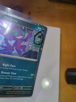 Sableye 136/193 Cosmos Promo Holo Rare SV Paldea Evolved NM Pokemon TCG SWIRL 🍥 - Image 2