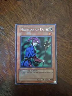 Yugioh - Magician of Faith MRD-E036 LP Unlimited Rare - Image 1