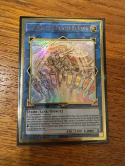 The Weather Painter Rainbow MGED-EN033 Premium Gold Rare Yugioh - Image 1