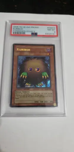 Yugioh PSA 8 Mint Kuriboh FL1-EN003 Limited Edition Secret Rare - Image 1