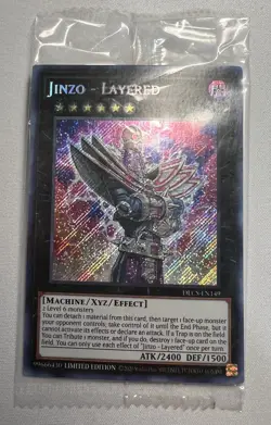 SEALED Yugioh - Jinzo - Layered - Limited Edition Secret Rare Holographic Card - Image 1