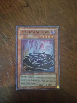 Yugioh! LP Phantom of Chaos - GLAS-ENSE1 - Super Rare - Limited Edition Lightly - Image 1