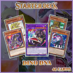 HASSLEBERRY DINO DNA STARTER DECK 44 | Tyranno Dinosaur Duelist Kingdom YuGiOh - Image 1