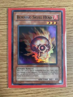 Yu-gi-oh Burning Skull Head WB01-EN003 Ultra Rare NM Card - Image 1