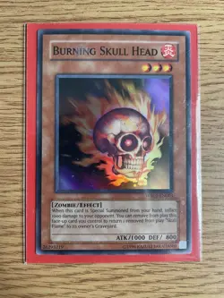 Yu-gi-oh Burning Skull Head WB01-EN003 Ultra Rare NM Card - Image 2