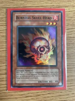 Yu-gi-oh Burning Skull Head WB01-EN003 Ultra Rare NM Card - Image 3