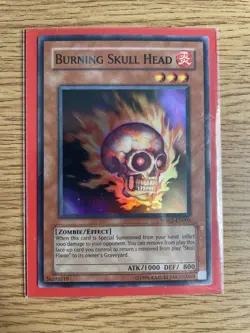 Yu-gi-oh Burning Skull Head WB01-EN003 Ultra Rare NM Card - Image 4