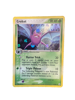 Crobat 3/101 Ex Hidden Legends Reverse Holo Rare Pokemon Card Vintage 2004 LP - Image 1