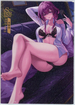 ❤KAFKA - FEET - Goddess Story Anime Waifu Card - KEY OF MOON & STARS - SSP-015 - Image 1