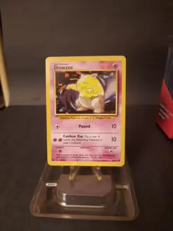 Drowzee (49/102) Base Set Unlimited Vintage 1999 WotC Pokemon TCG Card ( LP ) - Image 2