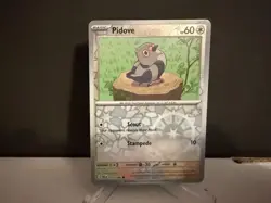 2025 Pokemon TCG Pidove 071 S&V Black Bolt Reverse Holo Card NM+ - Image 1