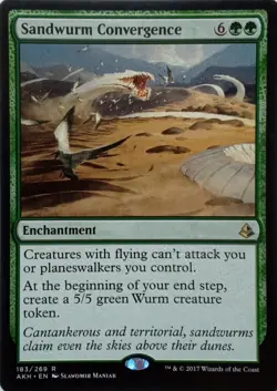 183/269 SANDWURM CONVERGENCE RARE AMONKHET MTG CARD - Image 1