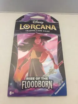 NEW Disney Lorcana Rise of the Floodborn Trading Card Game Raya Art Pack - 12 Ca - Image 1