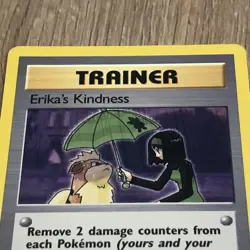 Pokemon Card - Gym Challenge 103/132 -ERIKA'S KINDNESS (rare) 1st Edition - Image 2