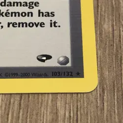 Pokemon Card - Gym Challenge 103/132 -ERIKA'S KINDNESS (rare) 1st Edition - Image 4