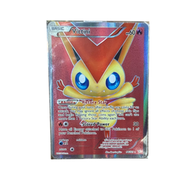 Pokemon TCG Victini Full Art Holo Card 98/101 BW Noble Victories - Image 1