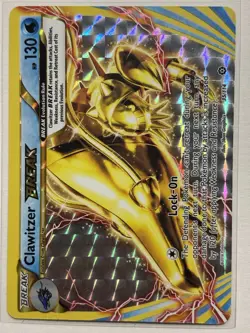 Clawitzer 35/114 - Steam Siege Break Holo Pokemon Card NM - Image 1