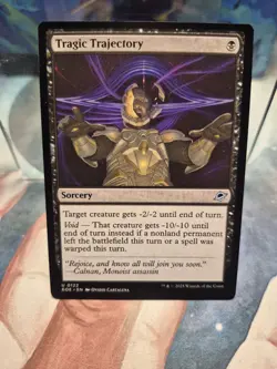 U 0122 Tragic Trajectory Sorcery EOE Edge of Eternities MTG Card - Image 1