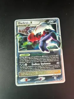 Pokemon DARKRAI LV. X Card GREAT ENCOUNTERS 104/106 Ultra Rare - Image 1