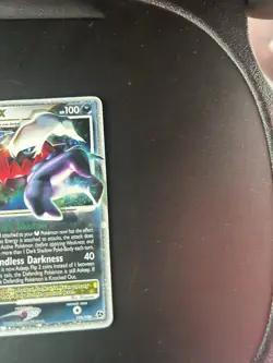 Pokemon DARKRAI LV. X Card GREAT ENCOUNTERS 104/106 Ultra Rare - Image 2