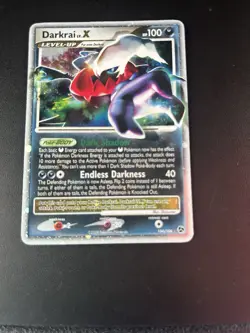 Pokemon DARKRAI LV. X Card GREAT ENCOUNTERS 104/106 Ultra Rare - Image 5