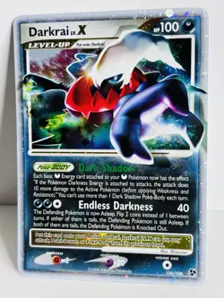 Pokemon DARKRAI LV. X Card GREAT ENCOUNTERS 104/106 Ultra Rare - Image 2