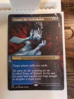 Glimpse the Unthinkable Extended Art MTG Rare - Image 1