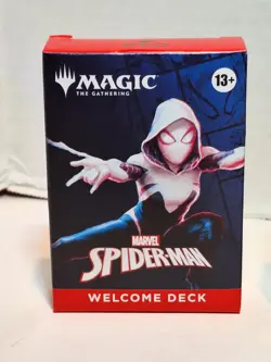 2025 SDCC MAGIC THE GATHERING MTG MARVEL SPIDER-MAN WELCOME DECK COMPLETE SET - Image 3