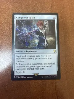 DDcards 🇨🇦 Mtg Magic Final Fantasy Commander Conqueror’s Flail - Image 1