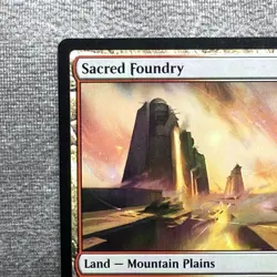 Sacred Foundry - EOE #256 NM Non-Foil - MTG Edge of Eternities Shock Land - Image 2