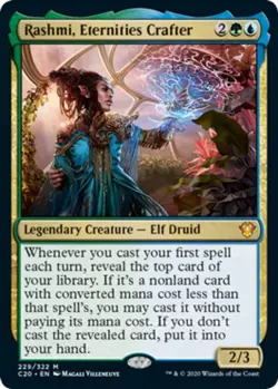 1 x Rashmi, Eternities Crafter - Commander 2020 - NM-Mint - MTG - Image 1