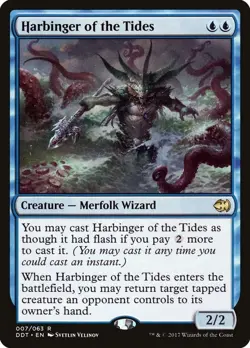 Harbinger of the Tides MP #7 Duel Decks: Merfolk vs. Goblins MTG - Image 1