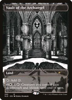 Vault of the Archangel Secret Lair Showcase: Midnight Hunt Innistrad MTG Magic - Image 1