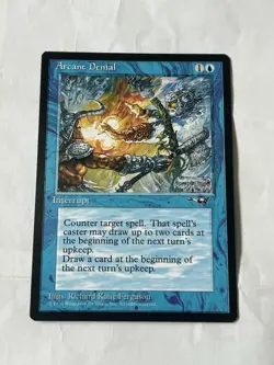 1 x Arcane Denial - Alliances (22b) - LP - Magic The Gathering - MTG - Image 1